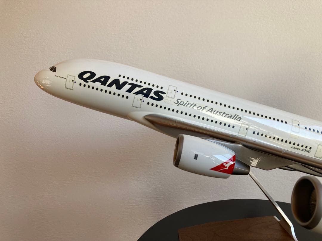 【超レア】 PACMIN カンタス航空A380 1/100デスクトップモデル