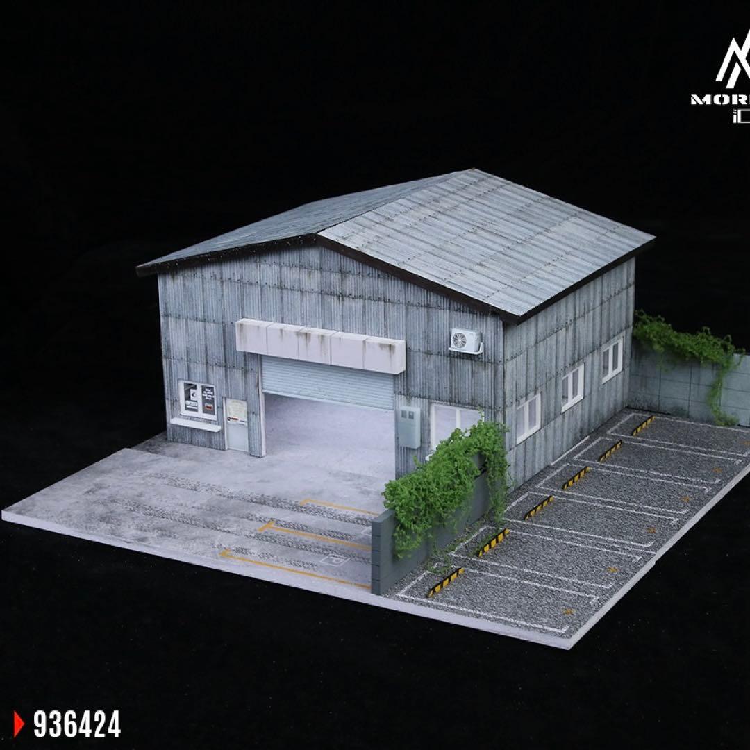 《最新入荷》1/64 工場建物 LED照明付き 新品・未使用品