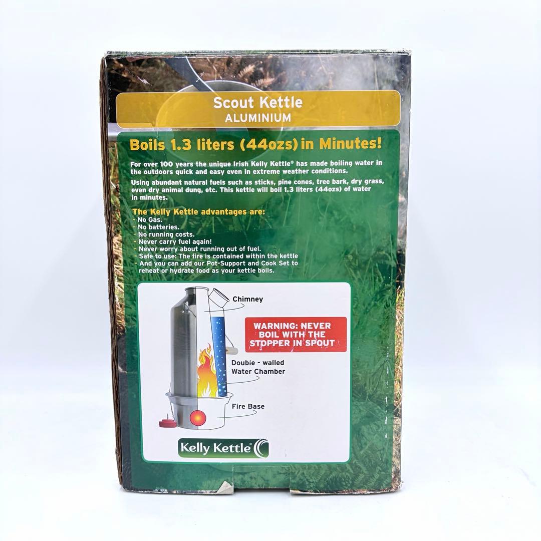 【未使用品】Kelly Kettle 1.3L ケリーケトル スカウトケトル