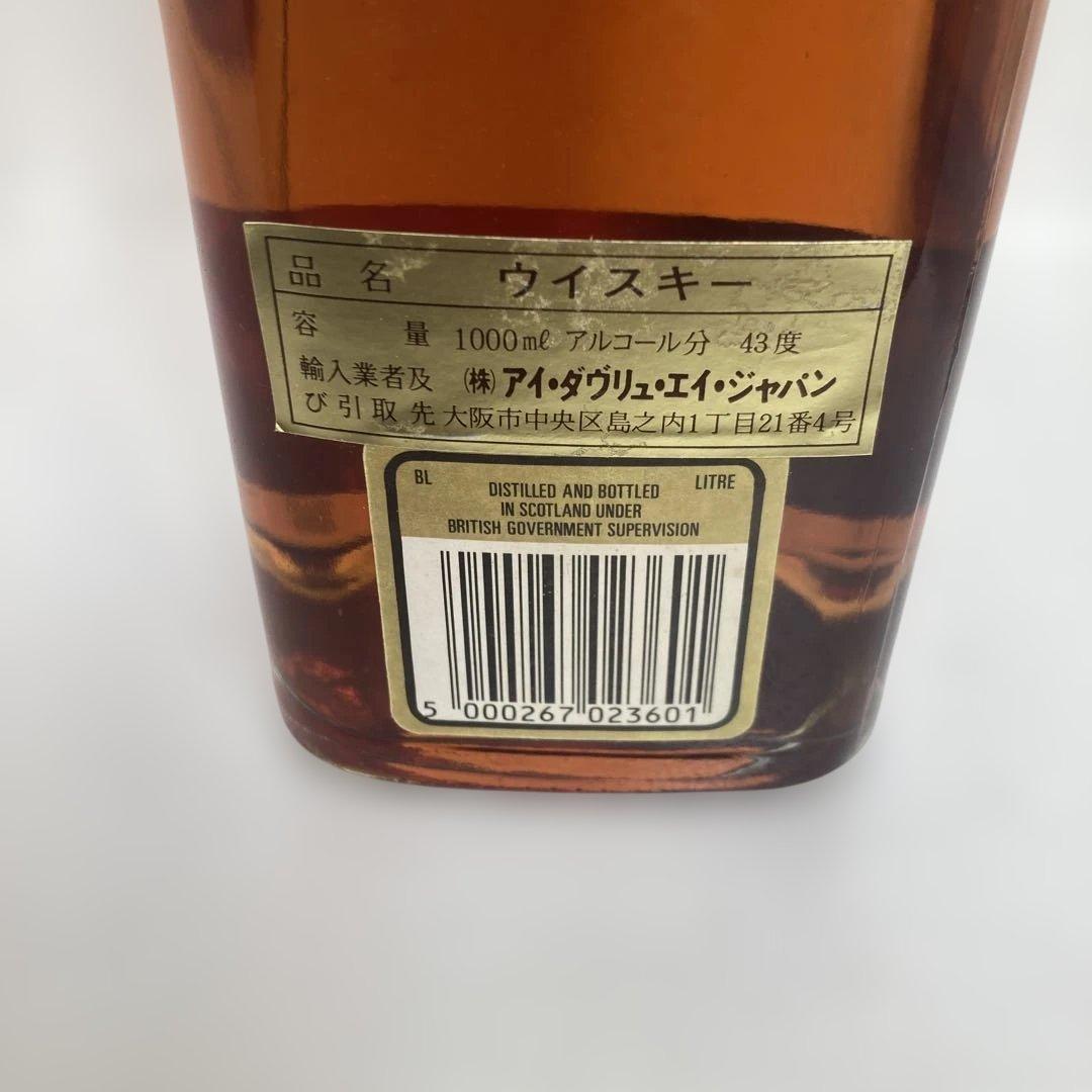 Johnnie Walker Black Label 1000ml 43度