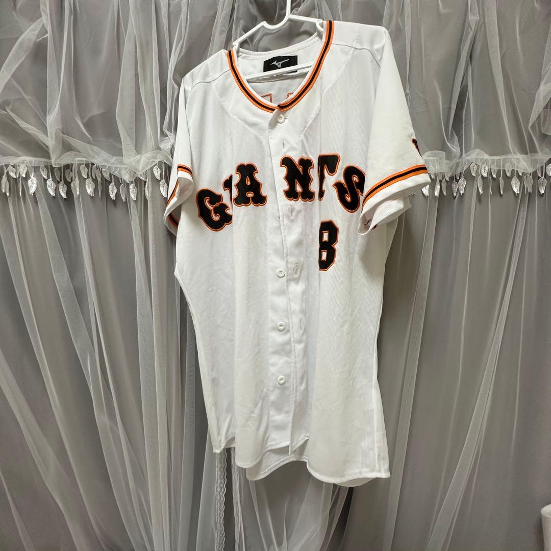 読売ジャイアンツ 丸佳浩 ミズノ ユニフォーム 8 XO