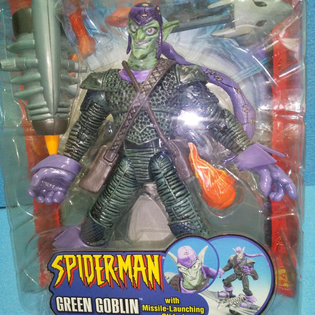 未開封☆グリーン・ゴブリン＆マンウルフ/スパイダーマン、SPIDER-MAN