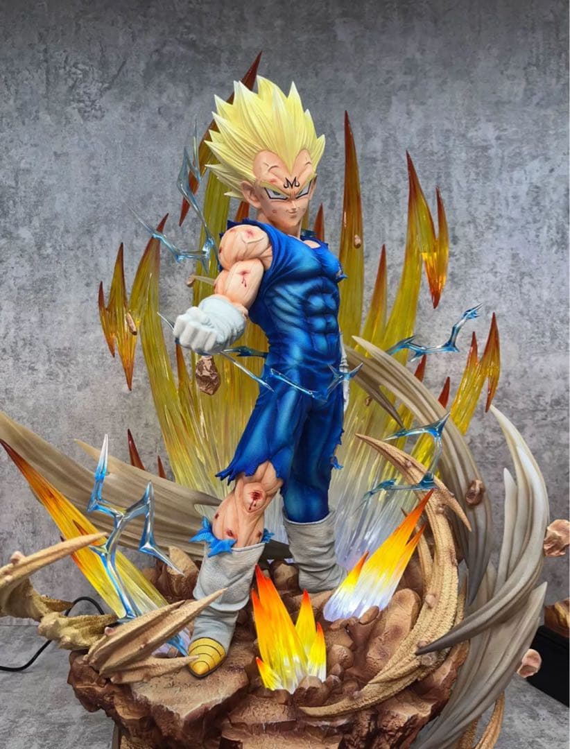 ドラゴンボール ベジータ ガレキ ガレージキット スタチュー X⑤④