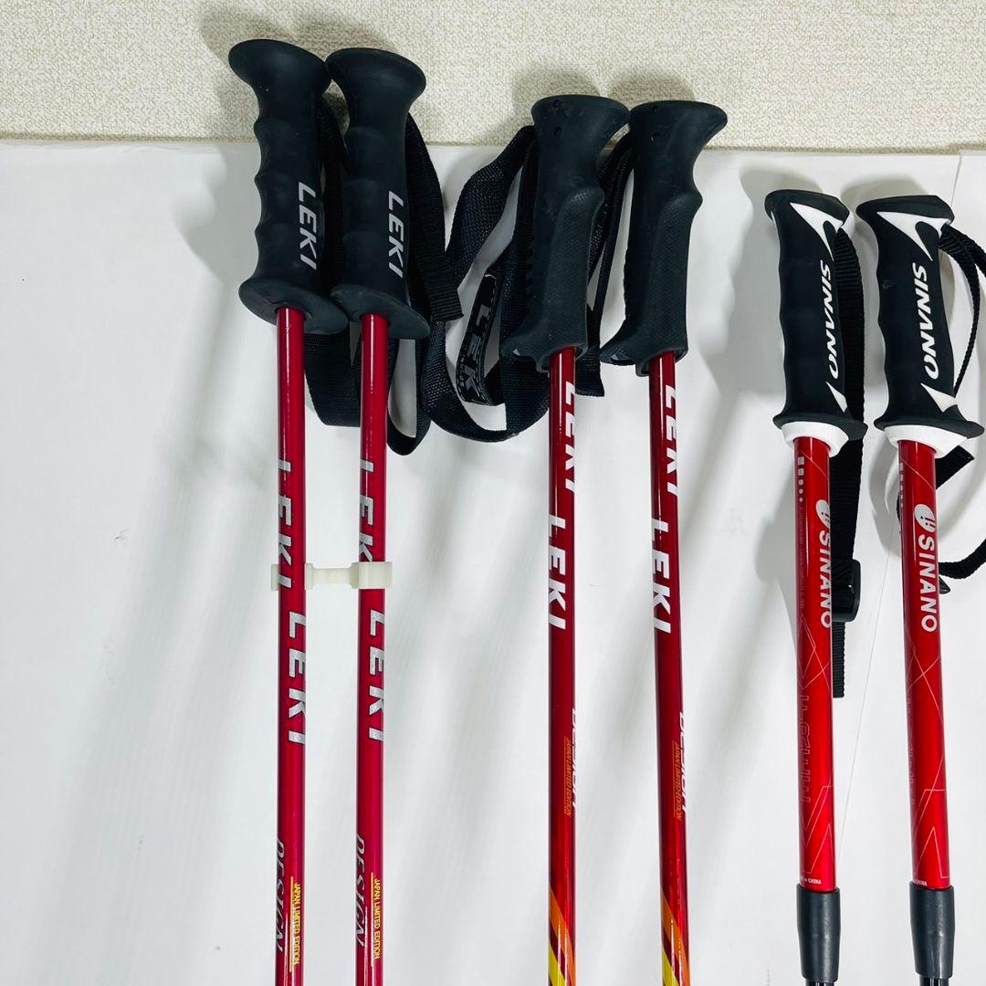 LEKI SINANO スキーストック まとめ売り