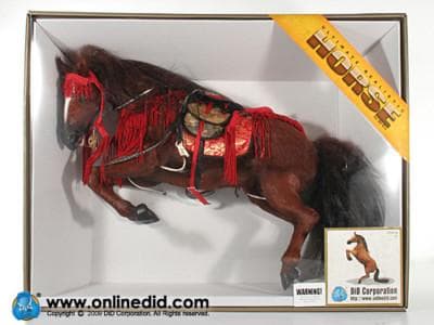 1/6スケール DID究極のリアルホース 全時代対応 E60029 サムライの馬