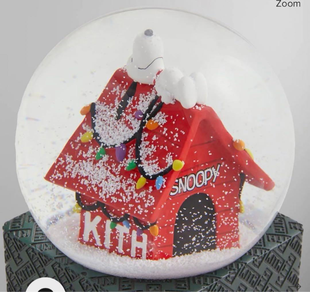 新品 Kith Snoopy House  Globe スノードーム