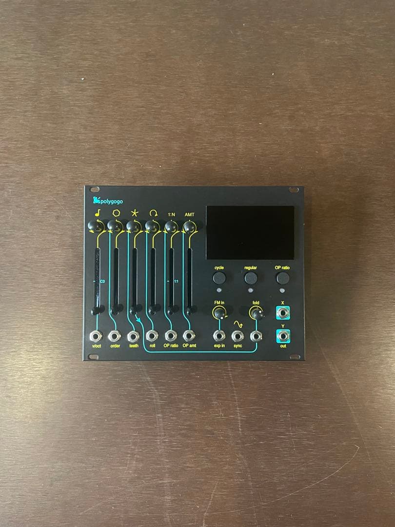 E-RM polygogo ステレオ　オシレーター　モジュラー　ユーロラック