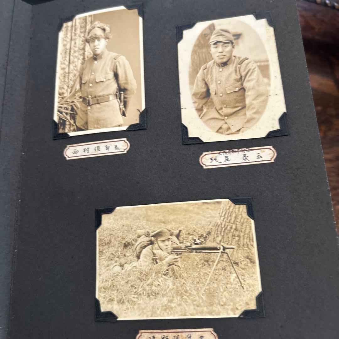 旧日本軍　古写真　奉天陸軍病院・ 台湾高尾　人物像・兵隊さん等　2冊