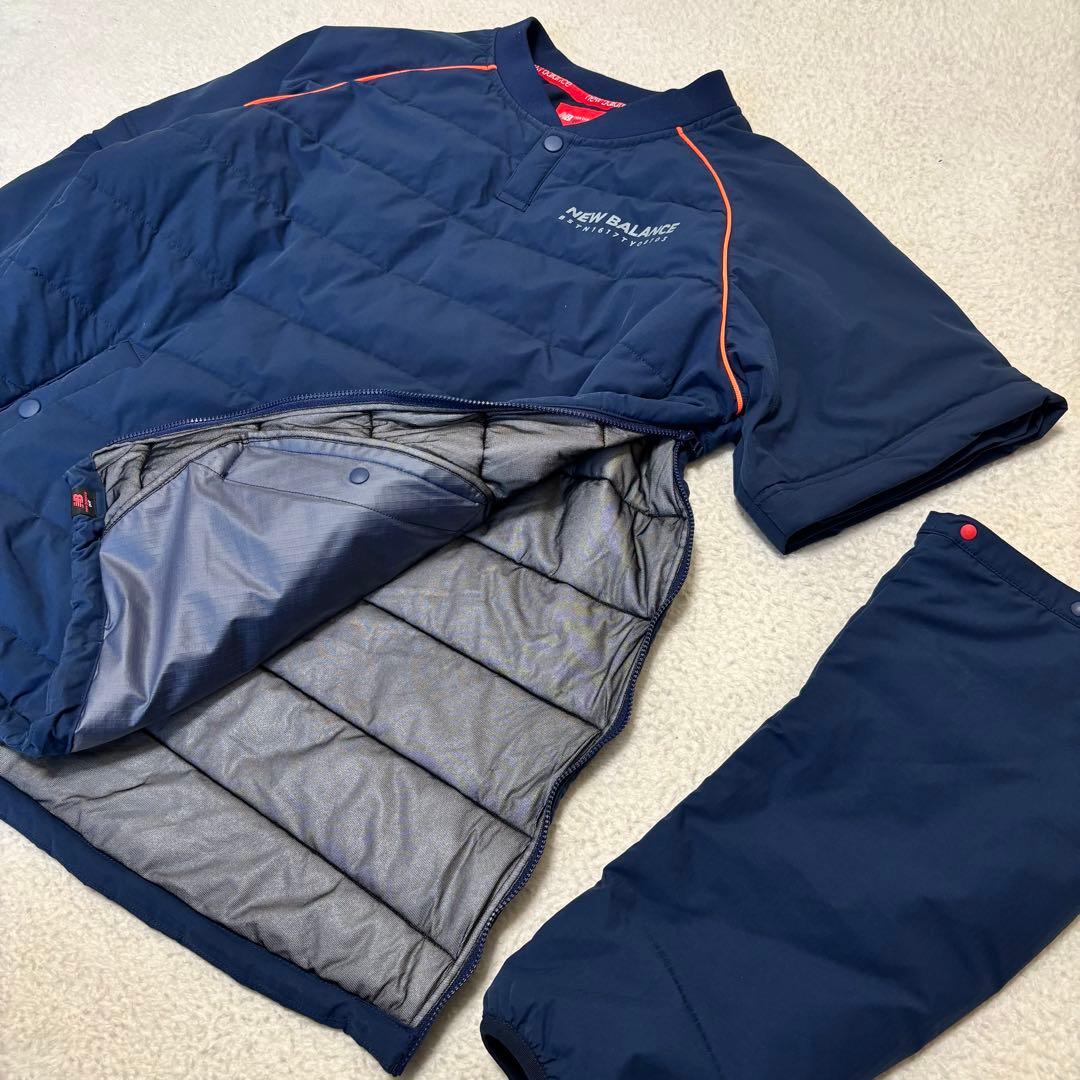 ニューバランスゴルフ 防寒 中綿ダウン 2WAY スニード ジャケット