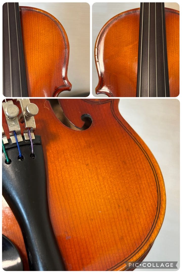 【弦張り替え済み】スズキ　バイオリン　No.200 1/10 1978年