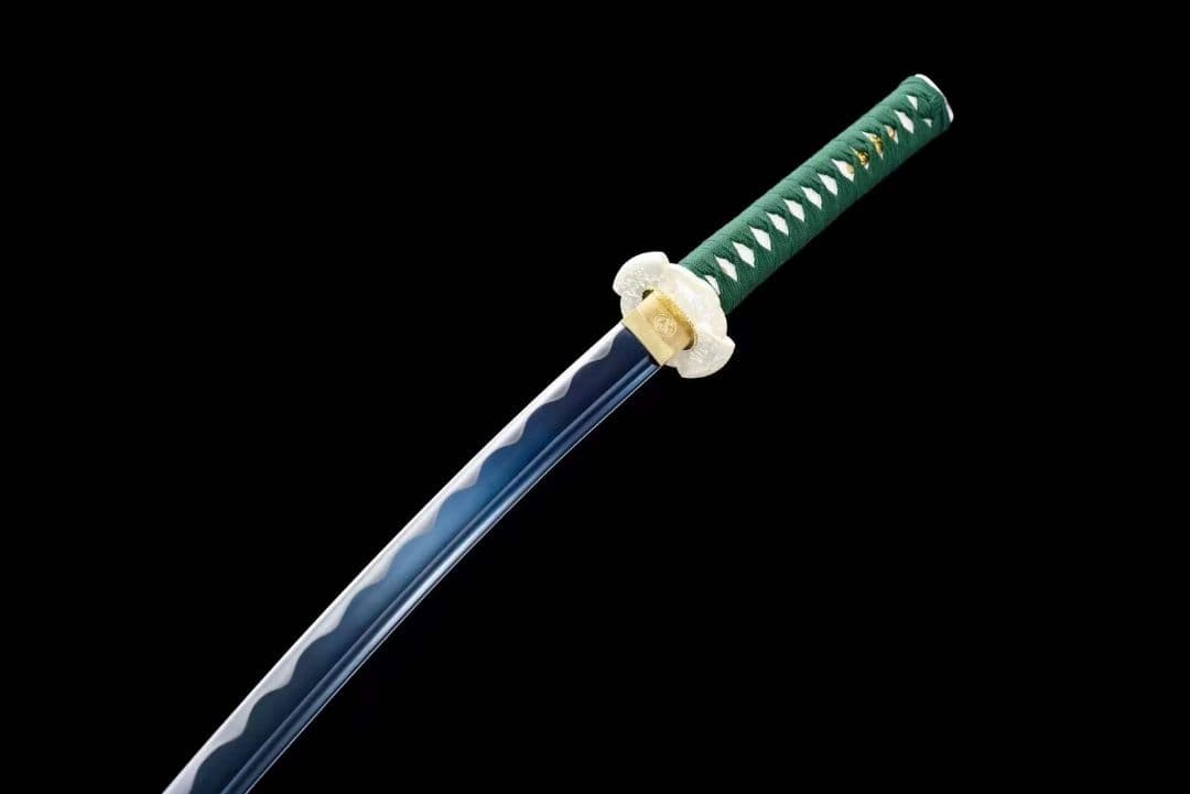 焼藍武士刀『好運蓮蓮』 武具　刀装具　日本刀　模造刀 居合刀