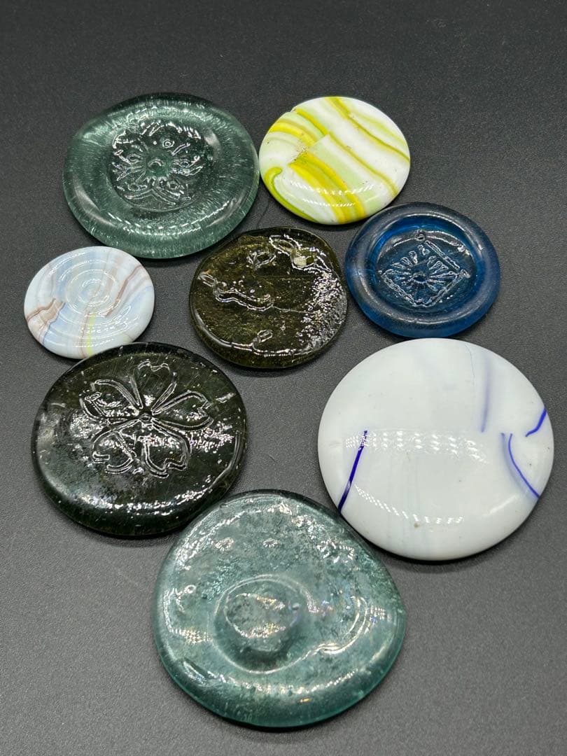 石蹴り　14個セット　レトロ瓶　ガラス　ペロペロ