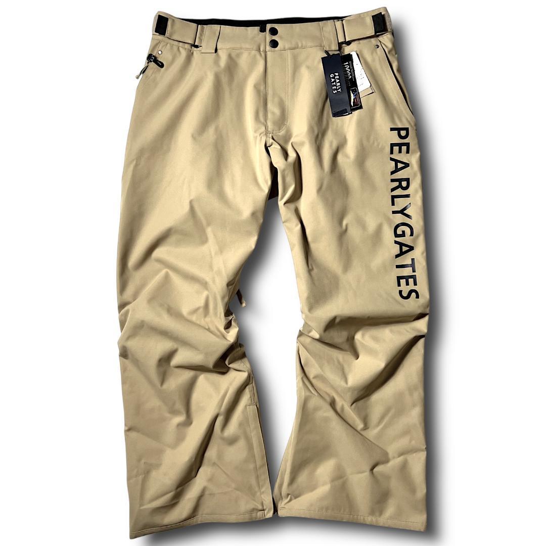 パーリーゲイツ 定3.9万 防汚防水防風 ストレッチ スノーウェア M ベージュ