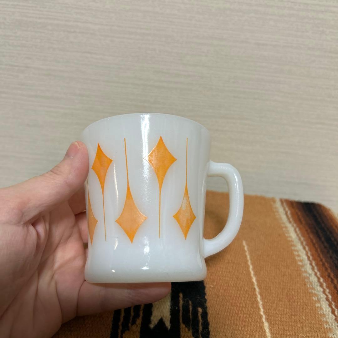 ファイヤーキングダイヤ♦️4個セット ビンテージ アンティーク　ミッドセンチュリー