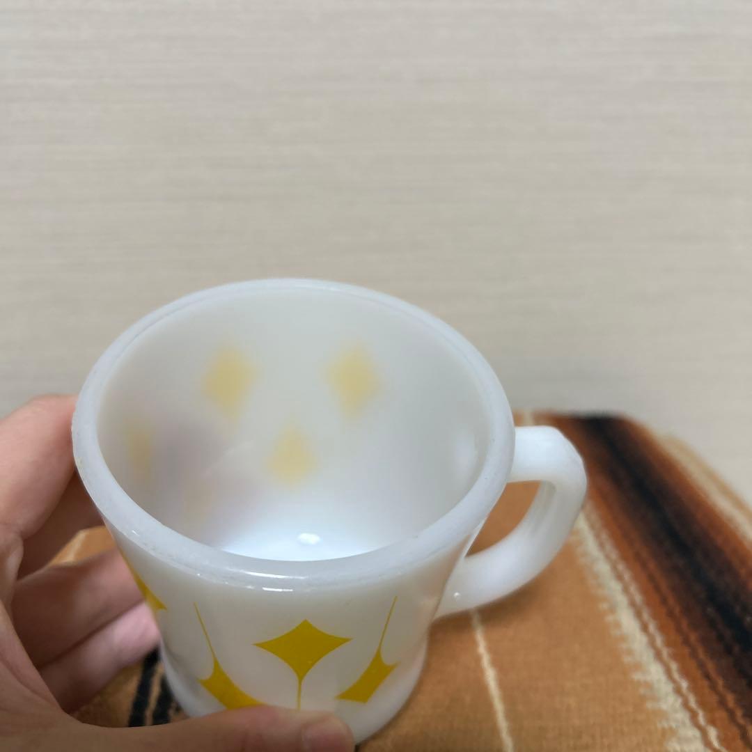 ファイヤーキングダイヤ♦️4個セット ビンテージ アンティーク　ミッドセンチュリー