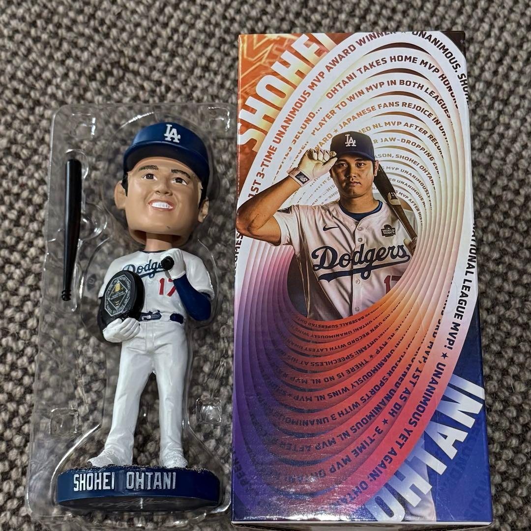 ドジャース 大谷翔平 MVPボブルヘッド 4月2日 球場配布