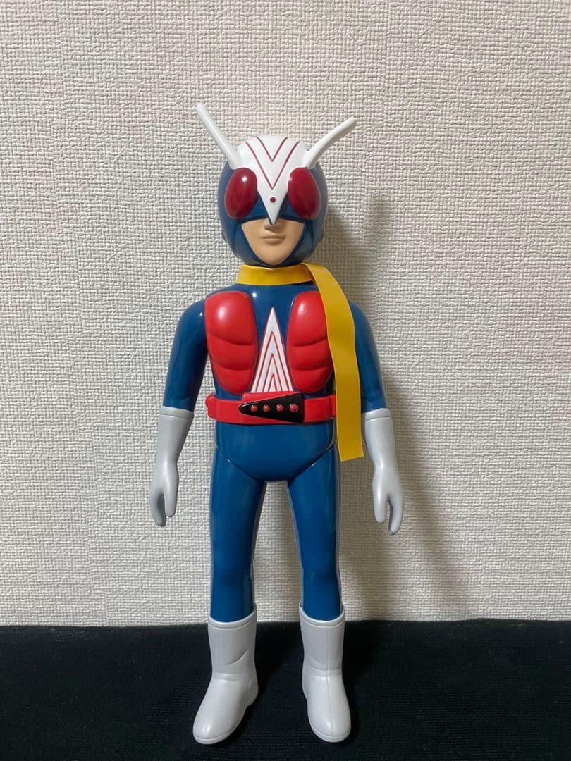 ライダーマン　パチ　無版権　ソフビ
