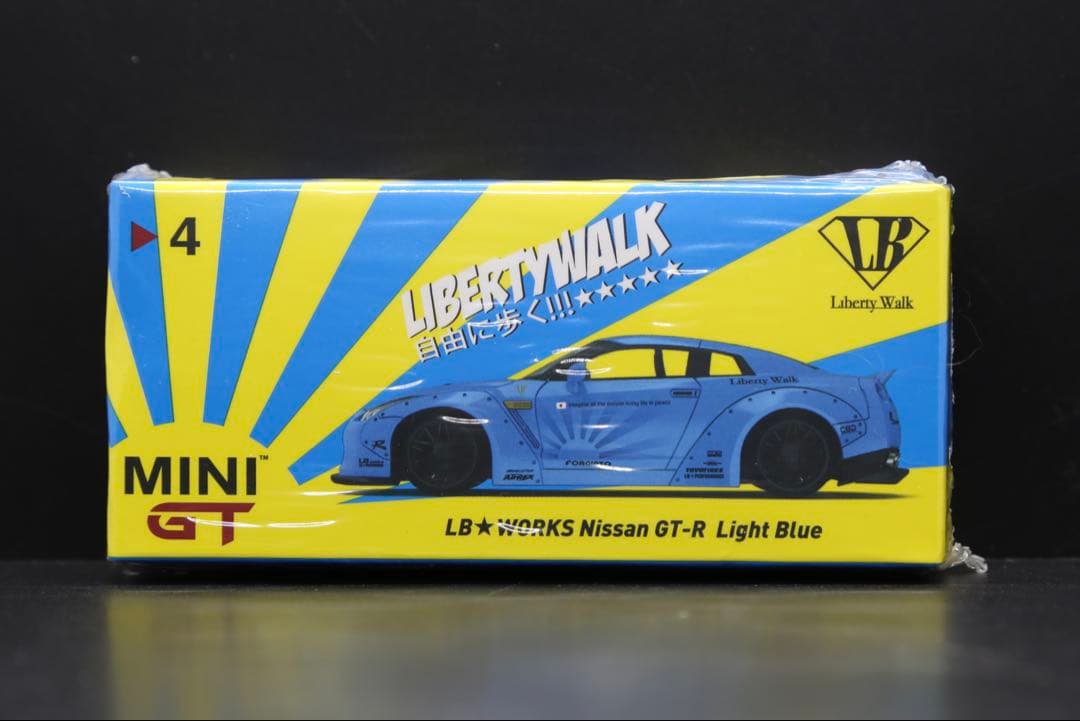 minigt / 1/64 LB★WORKS R35 “ベイビーブルー”