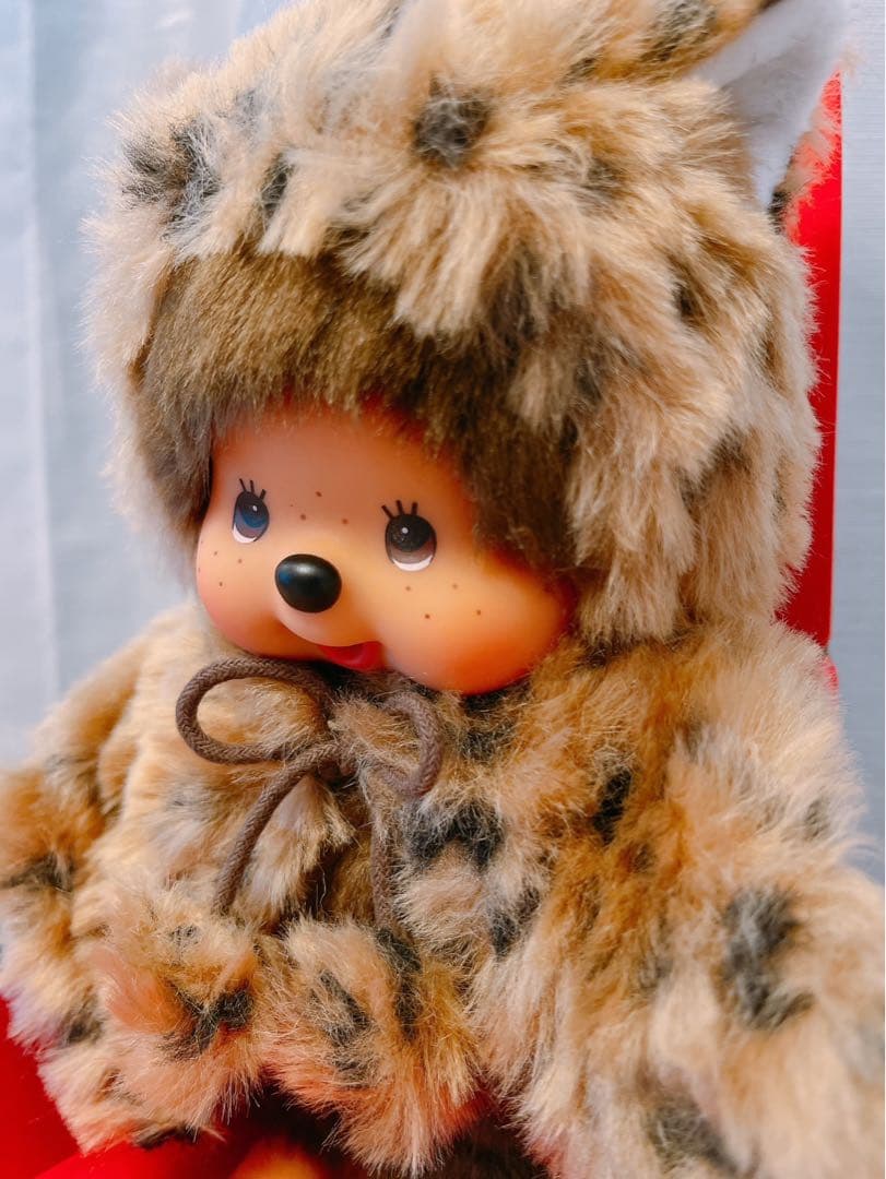 EU海外限定 モンチッチ monchhichi レオパード