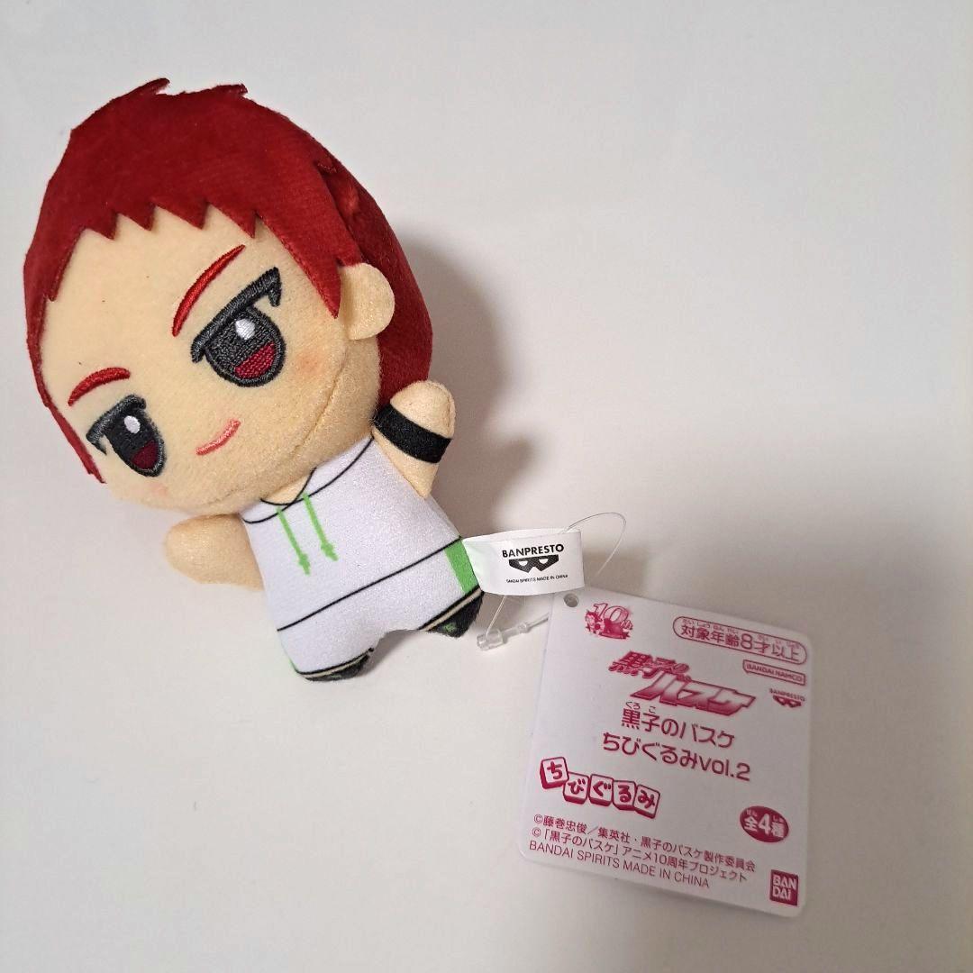 黒子のバスケ ちびぐるみセット黄瀬 緑間 赤司 青峰 紫原 キセキの世代
