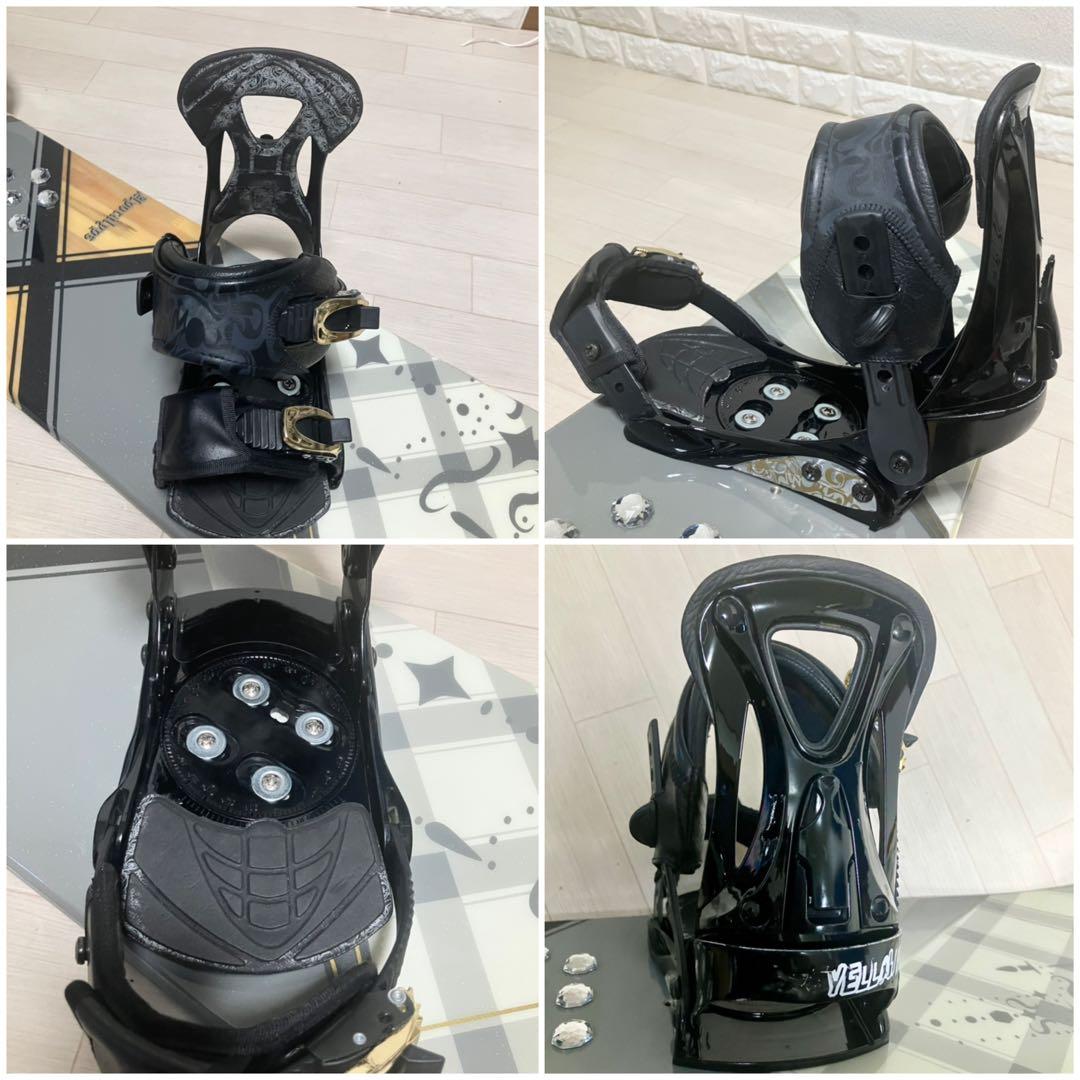 バック付/Apocalypseアポカリプス スノーボードセット139cmバインM