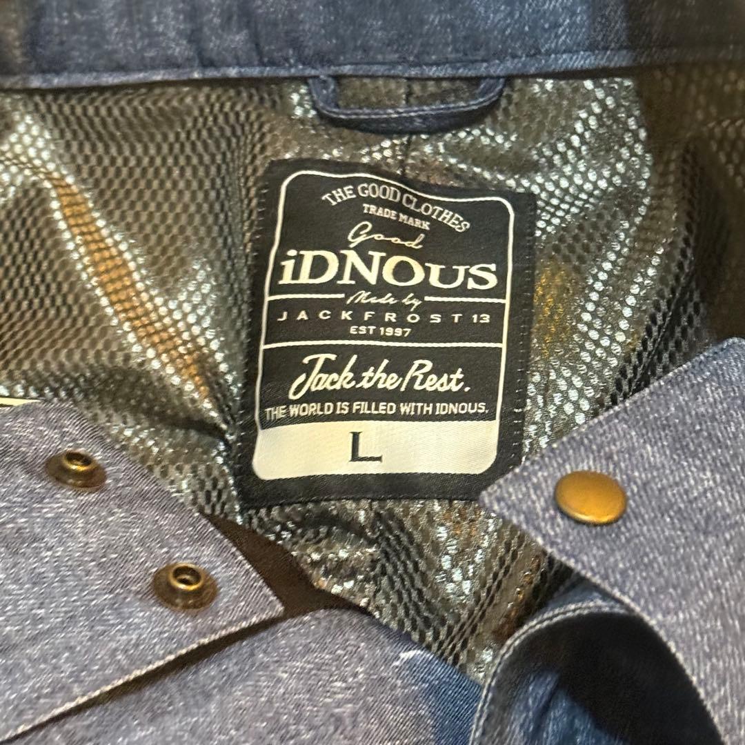 ほね卍様ジャックフロスト13 iDNOUＳ スノーボードウェア上下セット M/L