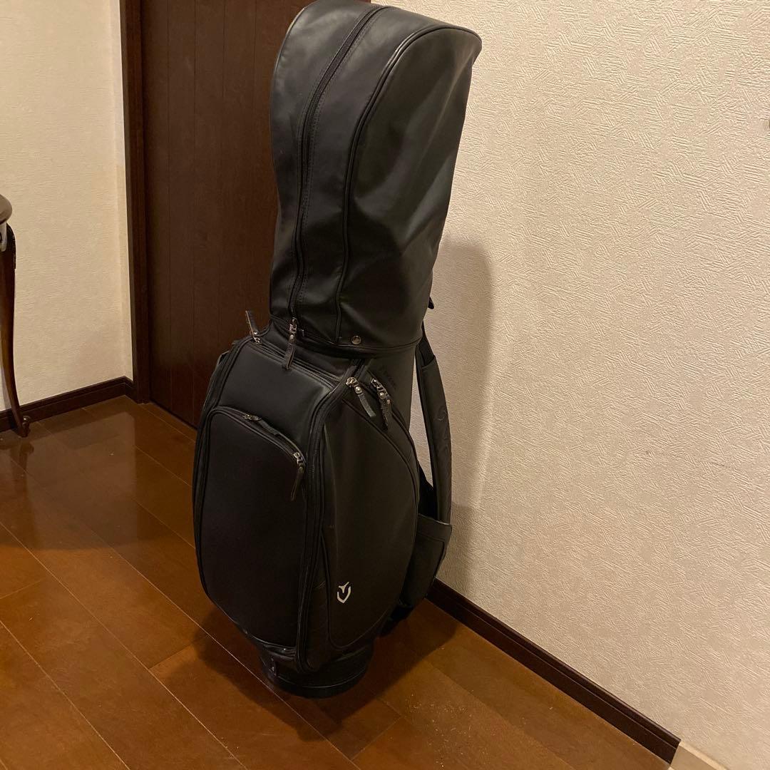 Vessel ブラック キャディバッグ