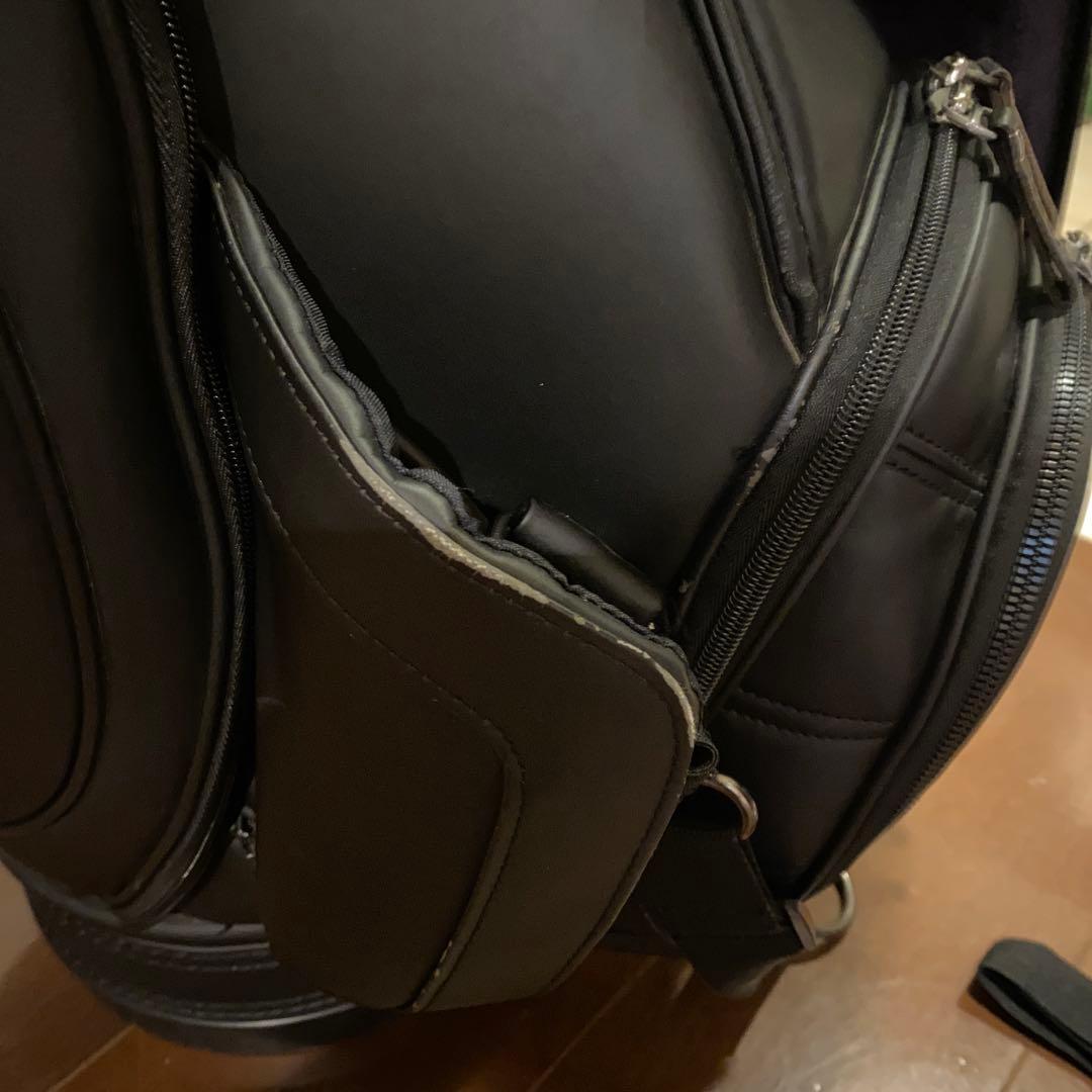 Vessel ブラック キャディバッグ