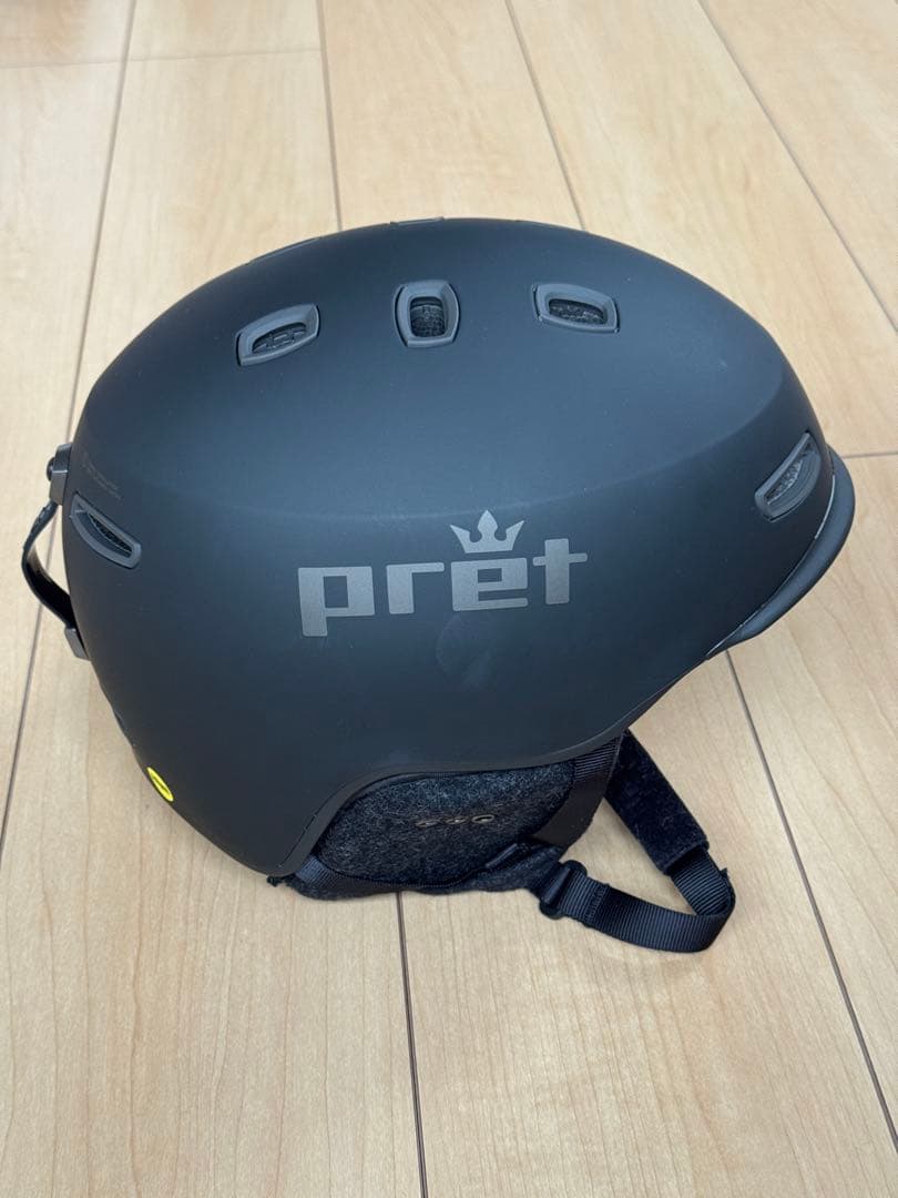 Pret スノーボード ヘルメット 大人Lサイズ（箱あり）