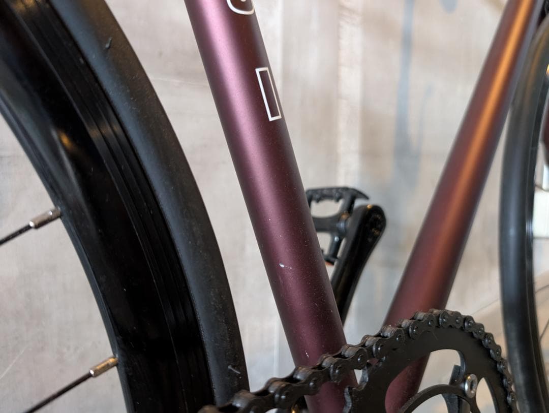 Fuji Feather シングルスピード バイク サイズ52 マットワイン