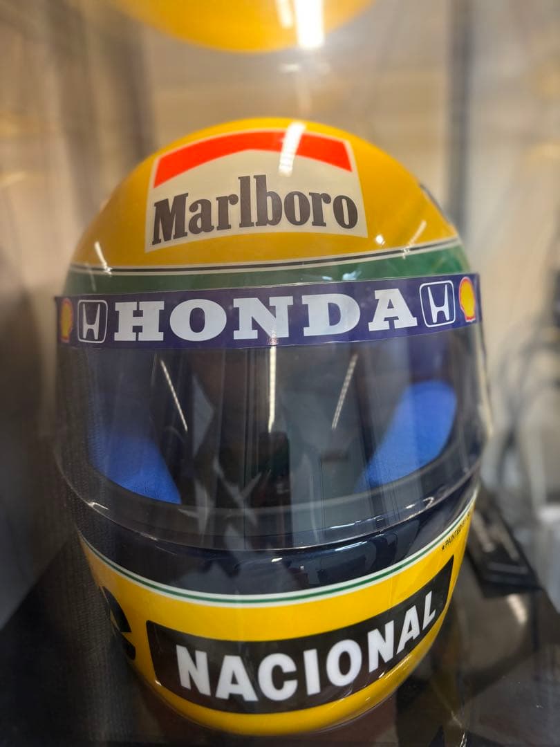 限定100点　アイルトン・セナ　1992 日本GP レプリカヘルメット　証明書付