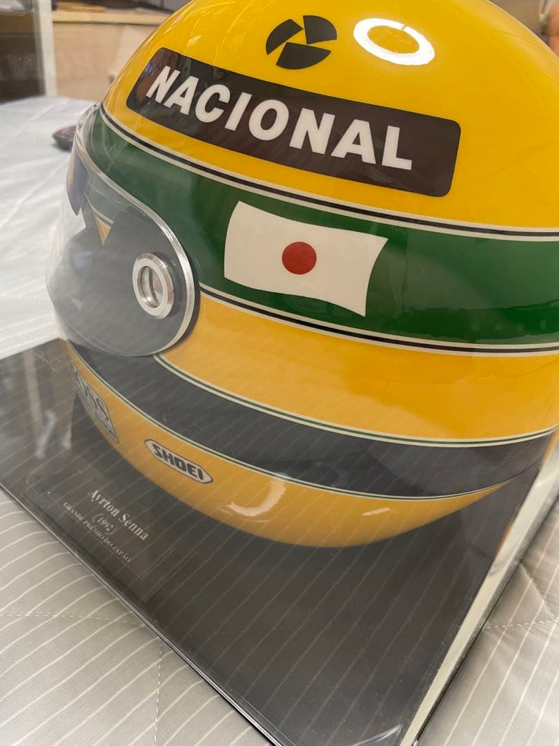 限定100点　アイルトン・セナ　1992 日本GP レプリカヘルメット　証明書付