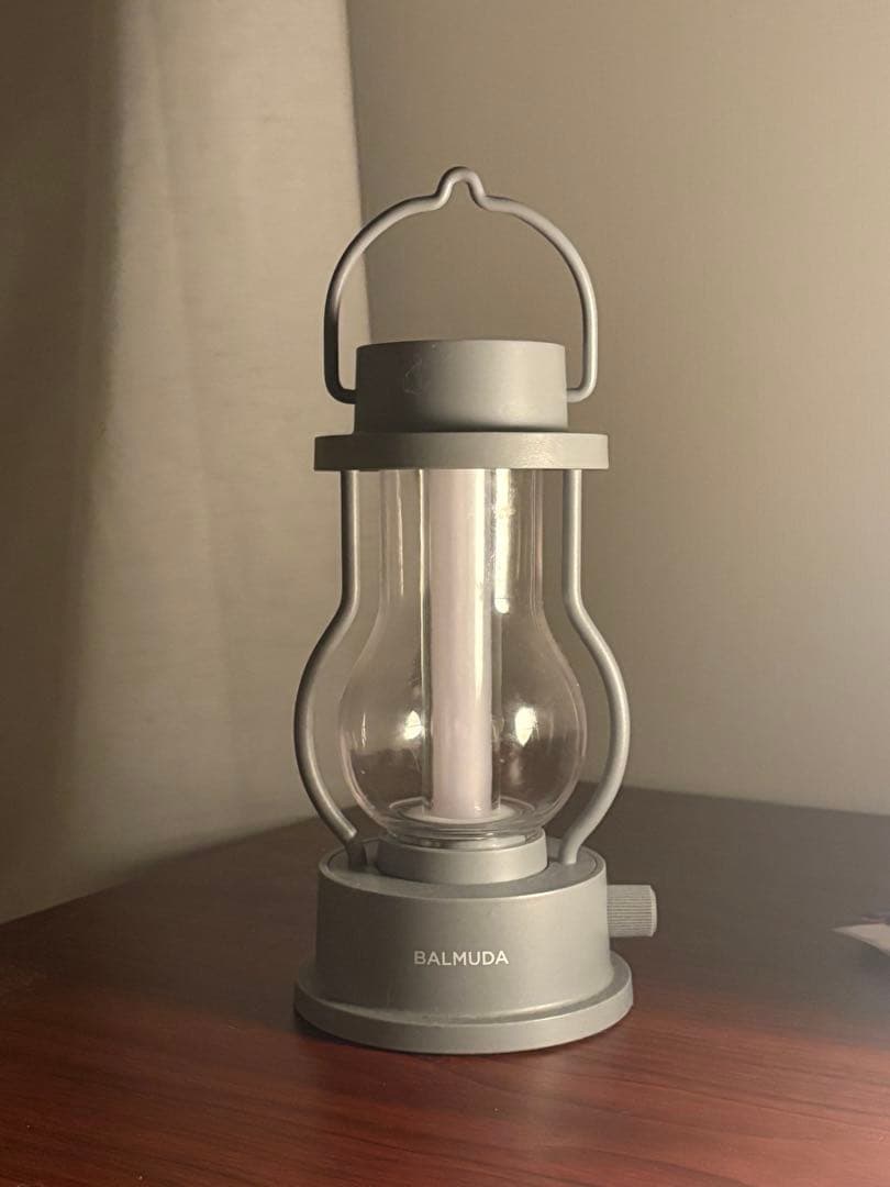 BALMUDA The Lantern バルミューダ LEDランタン グレー