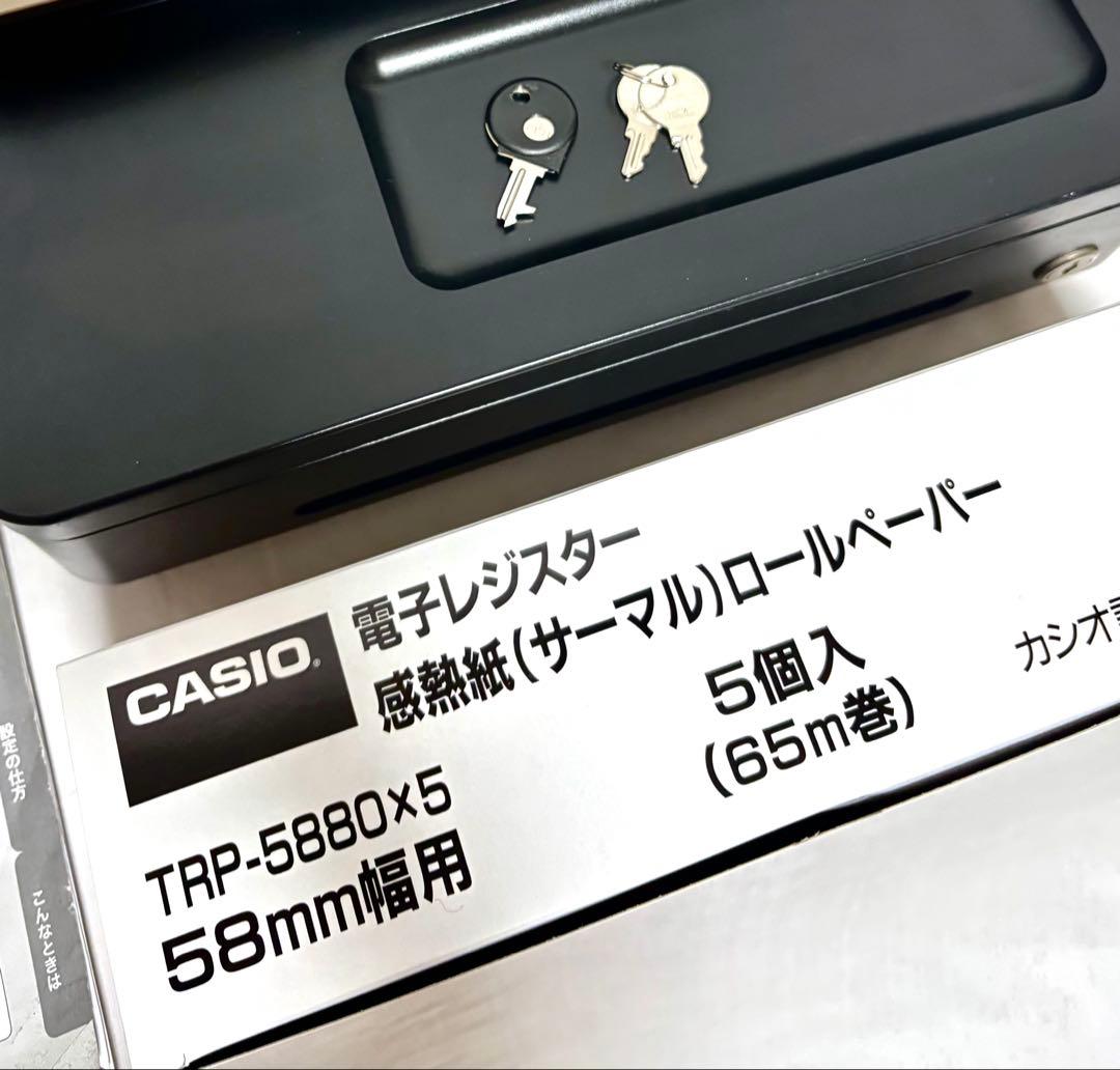 CASIO 電子レジスター SR-S200 ゴールド