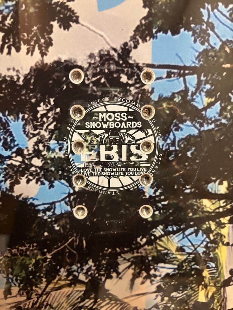 値下げ　MOSS BOARDS EBIS スノーボード146㎝　送料込み