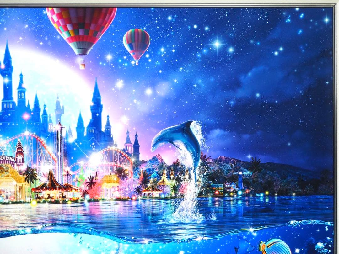 い*ん様 真作■クリスチャンラッセン 最高傑作 版画 ドリームタイム L■絵画