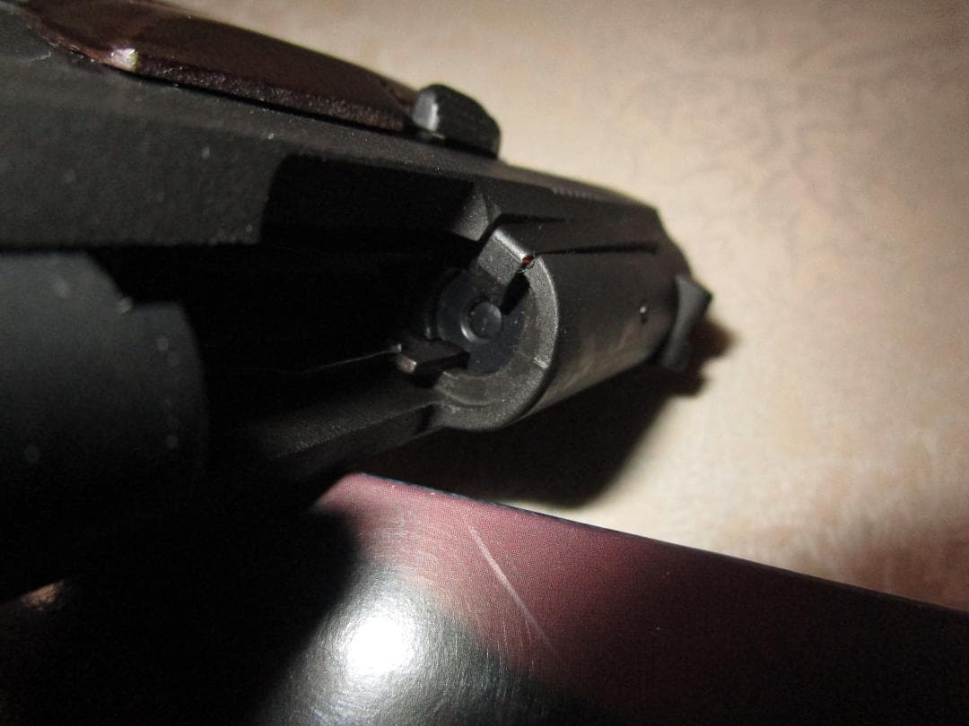 美品　マルシン　ベレッタM84　BERETTA　モデルガン　純正木グリ付　日本製