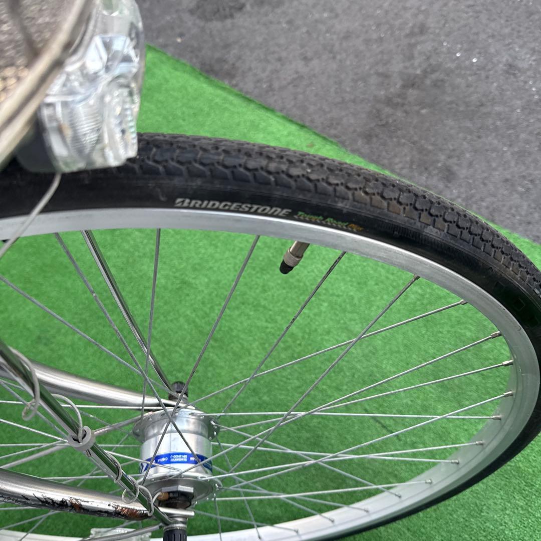 ブリヂストン アルベルト自転車 27インチ 内5速 オートライト