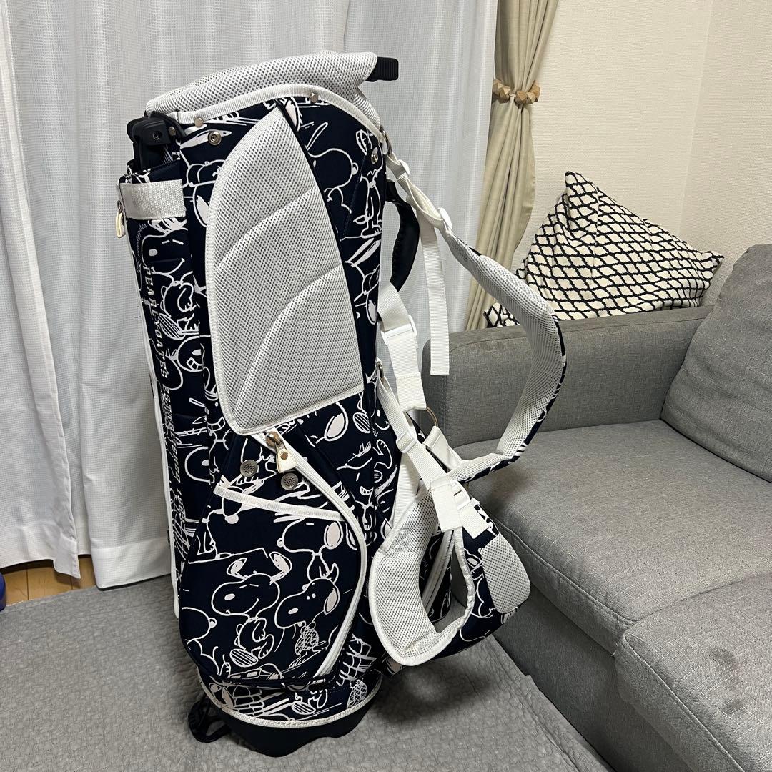 パーリーゲイツ　スヌーピー限定コラボ　スタンド式キャディバッグ