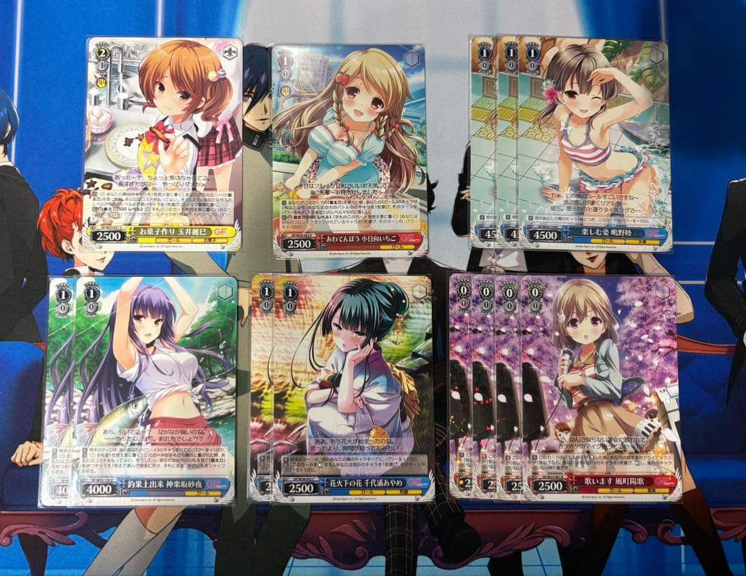 ガールフレンド(仮) 扉門ストブ デッキ ヴァイスシュヴァルツ ヴァイス