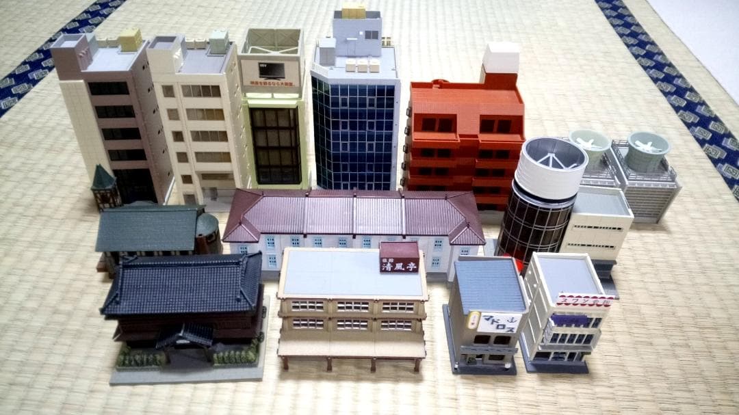 Nゲージ 鉄道模型　ジオラマ　14個まとめ売り