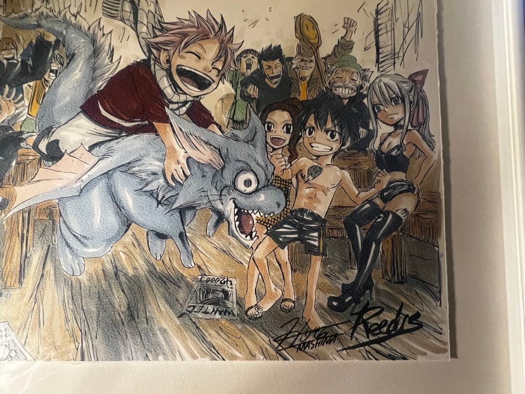 フェアリーテイル　複製原画　版画　新品未使用