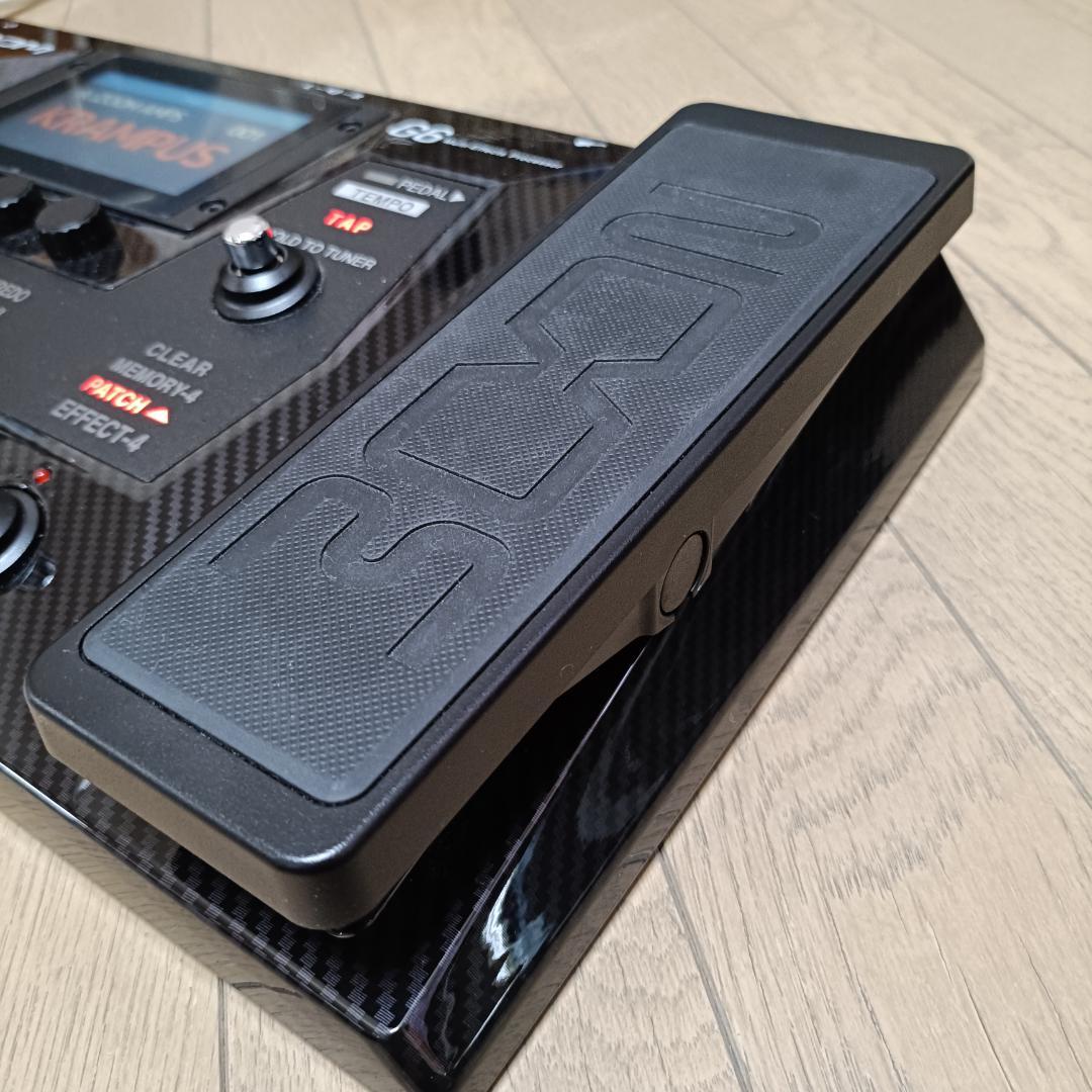 Zoom G6 マルチエフェクター ACアダプタ付 純正箱あり 保護フィルム貼付