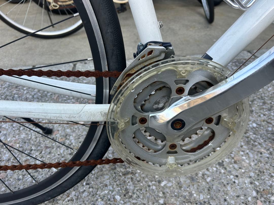 GIANT クロスバイク 7段変速 ホワイトR3Mサイズ