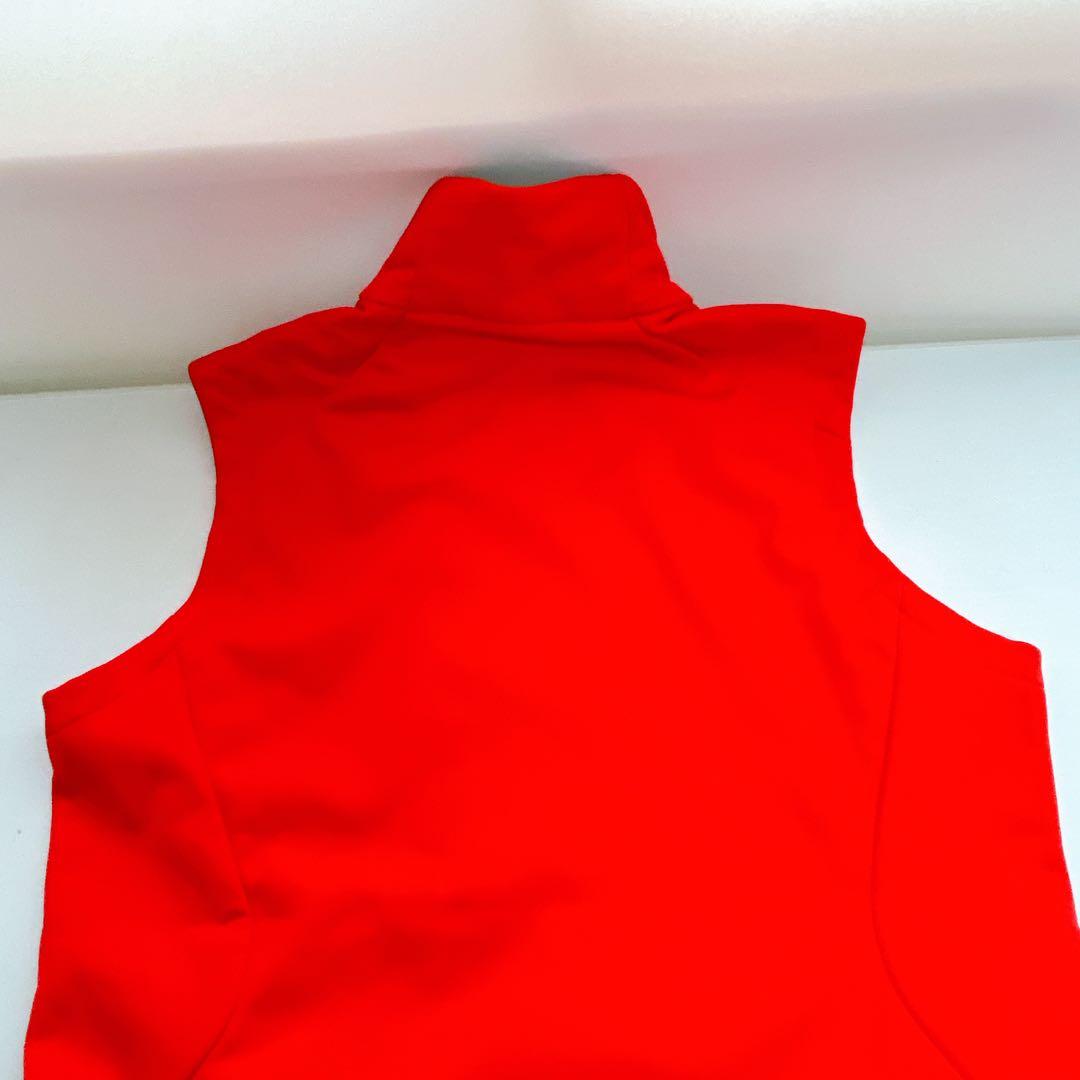 【美品】スキーウェア デサント ソフトシェルベスト DWUSJK63 SS