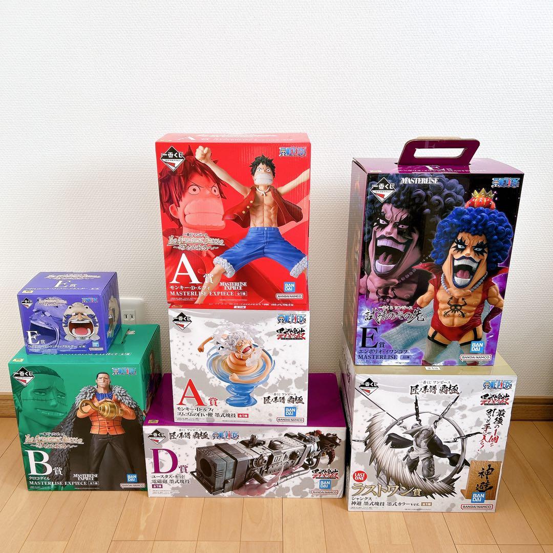 ワンピース　1番くじ　フィギュア　７体セット