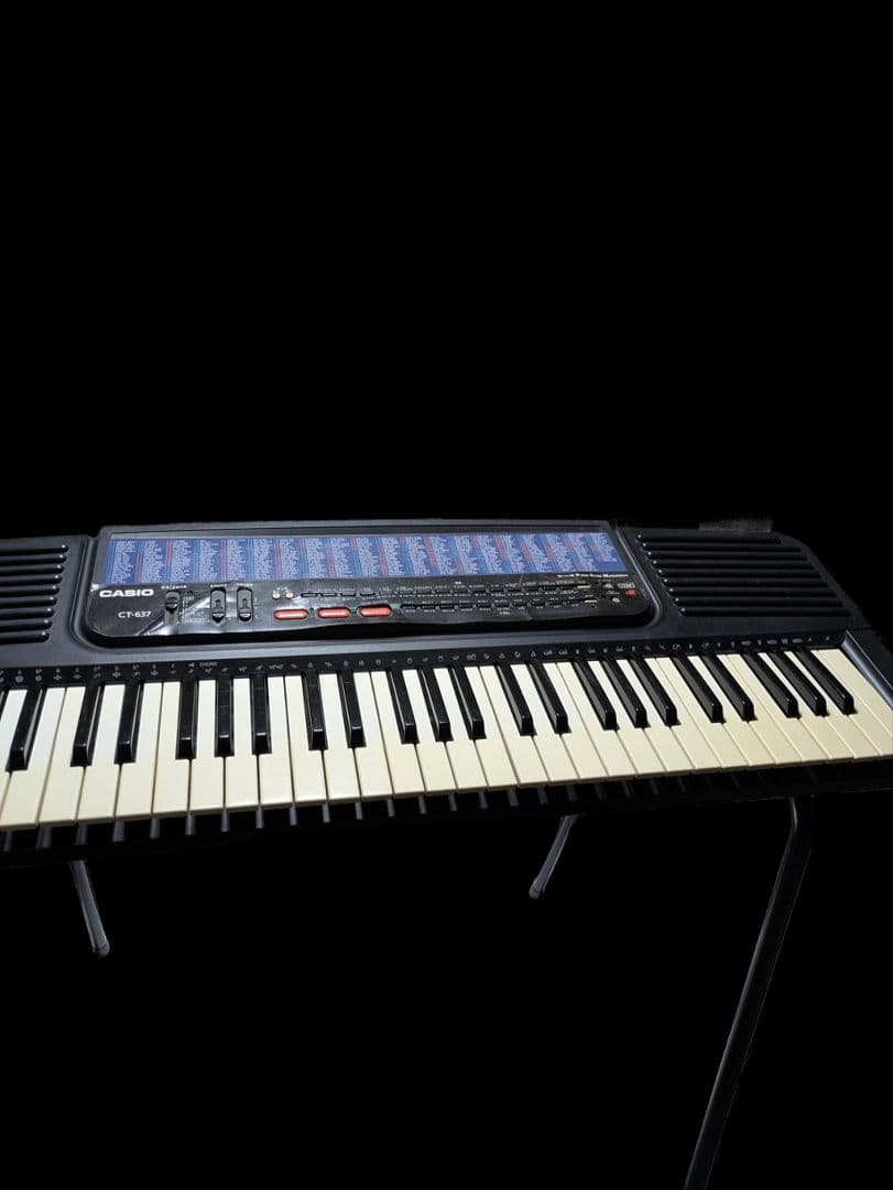 カシオ　tone bank　CT 637 電子キーボード　 専用スタンド付き