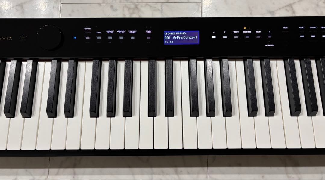 CASIO/電子ピアノ Privia PX-S3100BK ケース、ペダル付き