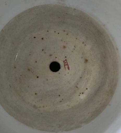 【美品】粉彩大花盆