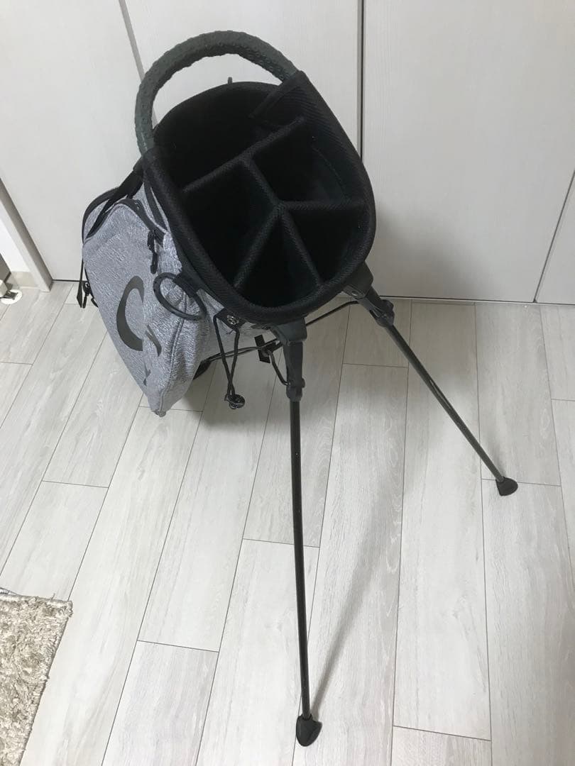 OAKLEY スタンドゴルフバッグ グレー